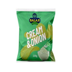 BALAJI CREAM & ONION 135G