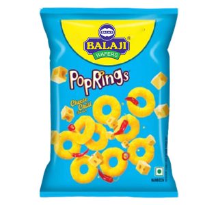 BALAJI POP RINGS CHEESE 65 GM
