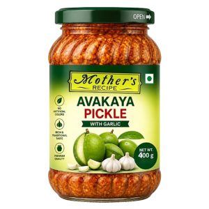 MOTHERS AVAKAYA PICKLE 400GM