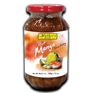 MOTHERS HOT MANGO CHUTNEY 340 GM