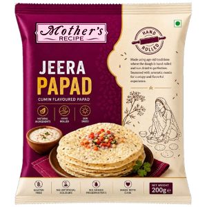 MOTHERS JEERA PAPAD 200G