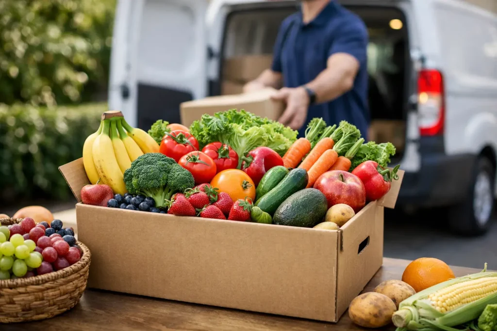 Fresh Fruits and Vegetables Delivery Facts