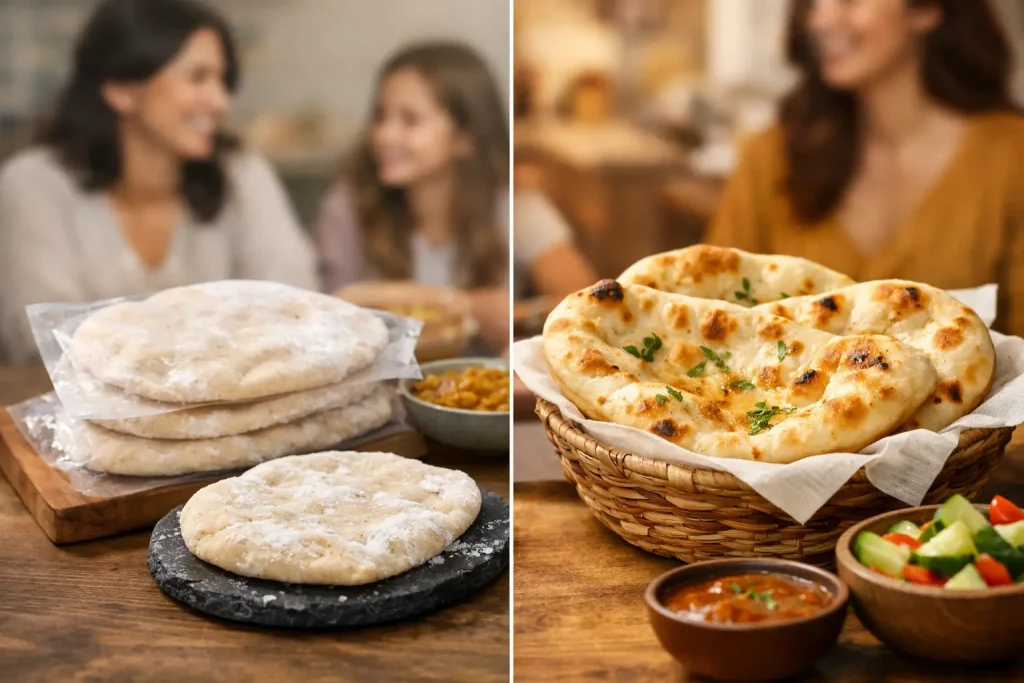 Frozen Naan vs Fresh Naan: Which Fits Dinner?