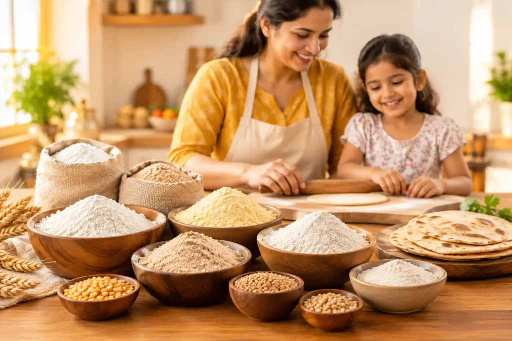 Indian Flour Varieties Guide for Everyday Cooking